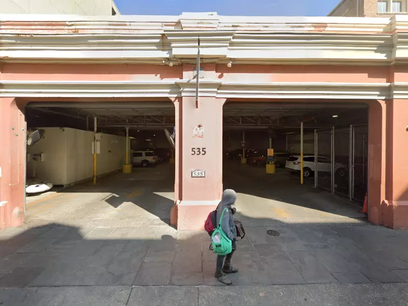 Parking at 535 Chartres St. Garage - P149