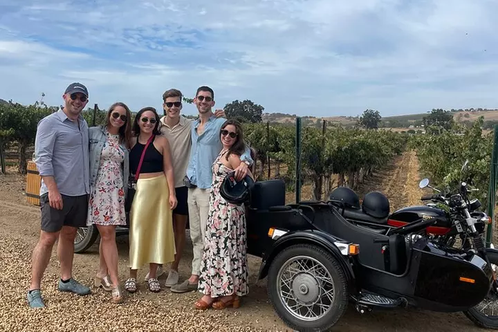 Vineyard Rides Paso Robles Sidecar Wine Adventure