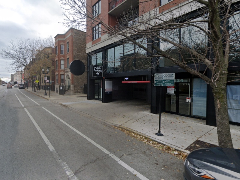 Parking at 3224 N. Halsted St. Garage