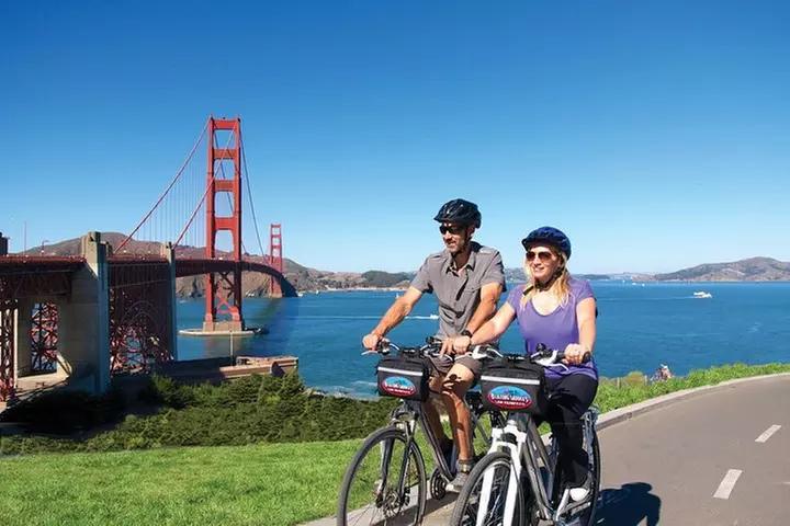 Golden Gate Bridge Guided Bicycle or E-Bike Tour from San Francisco to Sausalito - Second Medium