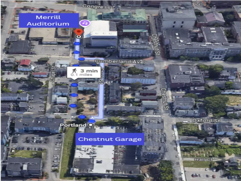 Parking at Chestnut Garage - Second Medium
