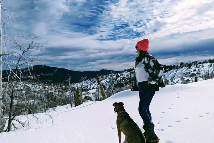 Snowshoe Tour Big Bear Lake with Hot Chocolate