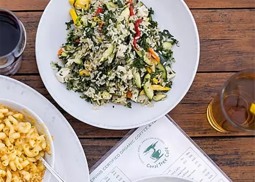 5% Cash Back at Coral Tree Cafe