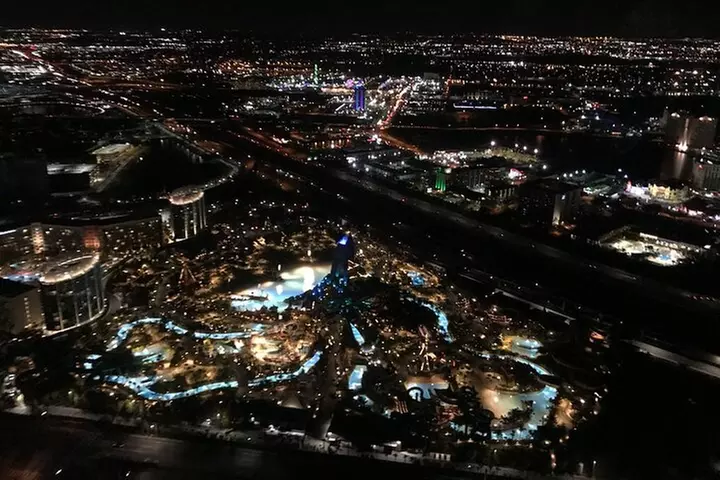 After hours 31 Mile Helicopter Tour Over All The Theme Parks