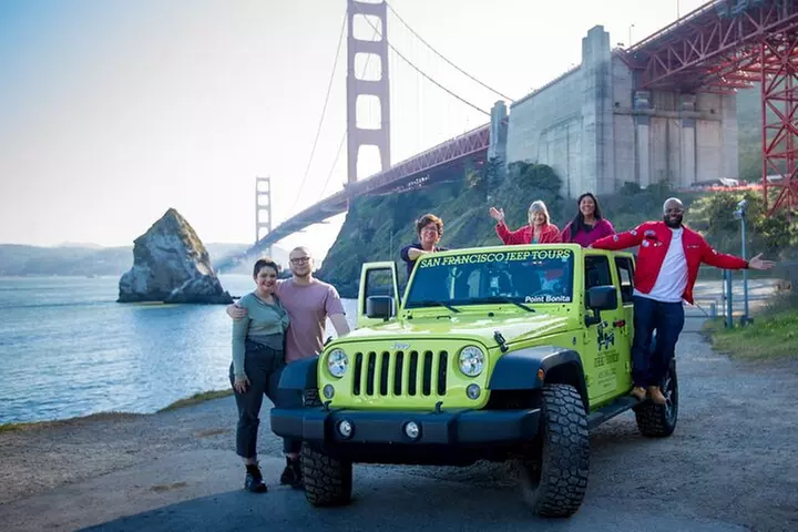 San Francisco Private Group Open Top Jeep Tour - 3 Hour - Primary Image