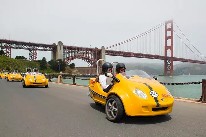3HR Golden Gate Bridge and Golden Gate Park GoCar Tour