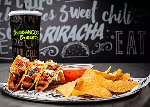 5% Cash Back at Bubbakoos Burritos Palm Bay