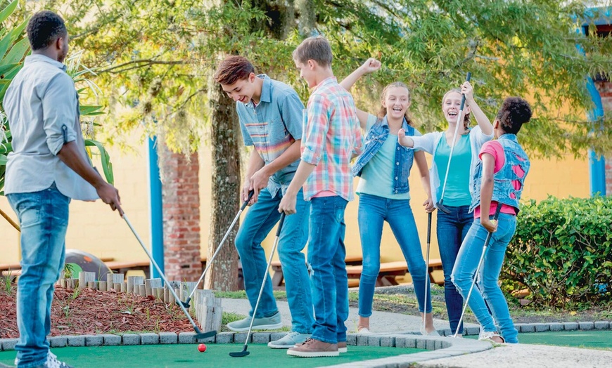 Image 3: $27.98 For Two 3-Attraction Passes, Including Laser Tag, Mini-Golf ...