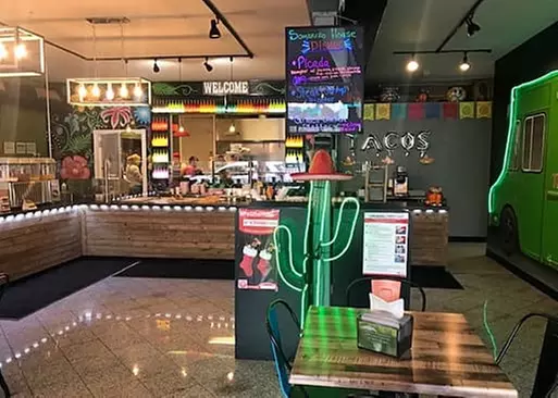 5% Cash Back at The Sombrero Tacoria