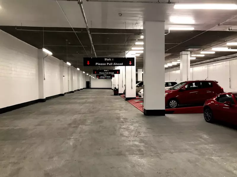 Parking at iPark - 535 Carlton Ave. Parking Corp. Garage - Second Medium