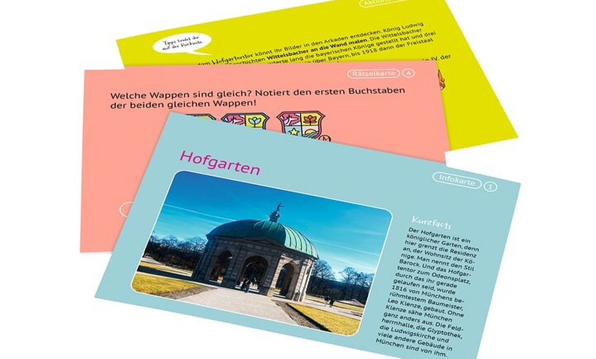 Image 7: Selbstgeführte Sightseeing Schnitzeljagd für Familien in München