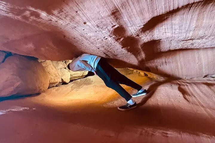 Guided Hike through Peek-a-Boo Slot Canyon (Small Group)