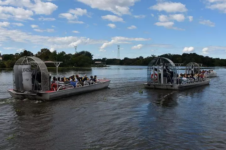 Airboat Ride with Transportation from New Orleans