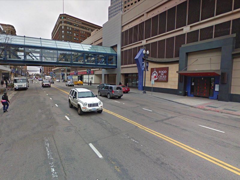 Parking at Fogo de Chao - Valet Kiosk