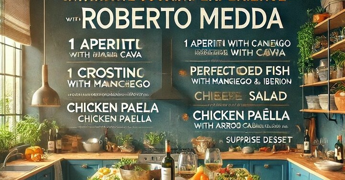 Clase de cocina y cena privada con chef en Tenerife