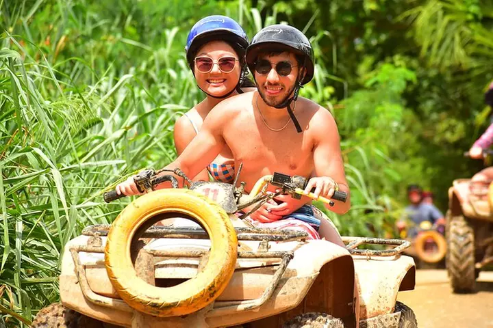 Adventure in Puerto Morelos: ATVs, Ziplining, Cenote Exploration - Primary Image