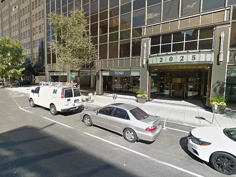 Parking at 2025 M St. NW. Garage - Valet