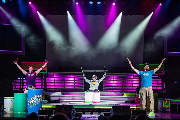 Buckets N Boards Comedy Percussion Show