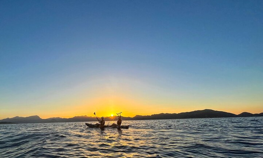 Image 19: Alcudia: tour guiado en kayak de mar y snorkel (día y atardecer)