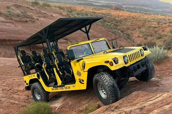 Sand Hollow Hummer Tour Sand Dune Racing and Rock Crawling