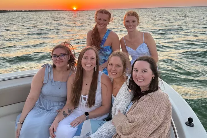 Destin Private Boat Tours Dolphin Crab Island Snorkel Sunset