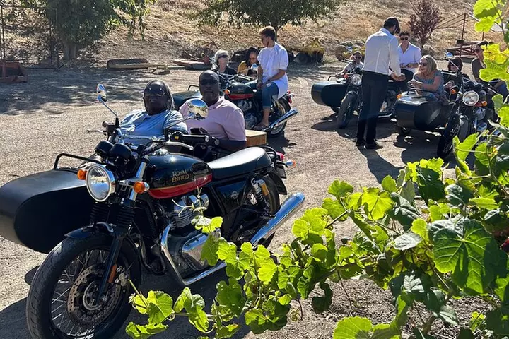 Vineyard Rides Paso Robles Sidecar Wine Adventure