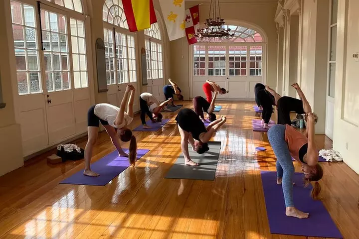 Yoga at the Cabildo
