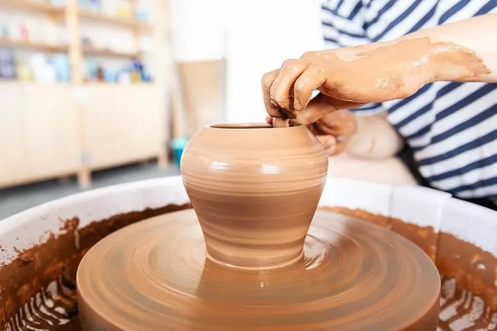 Intro to Pottery wheel /clay making in Bronte Harbour, Oakville, Ontario - Second Medium