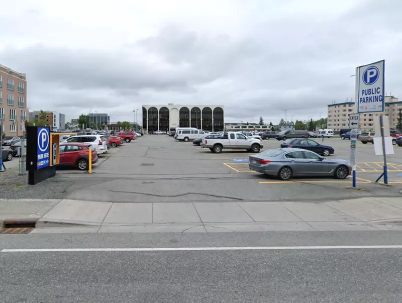Parking at [5045] 510 K St. Lot