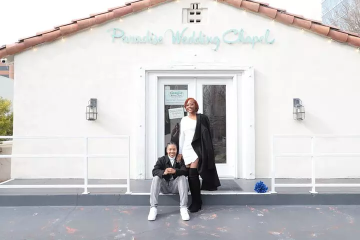 Drive-up Las Vegas Wedding