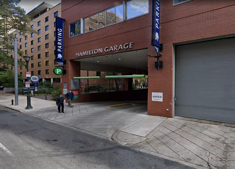 Parking at Hamilton Garage