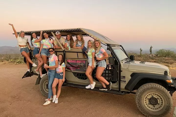 Sonoran Desert Jeep Tour at Sunset