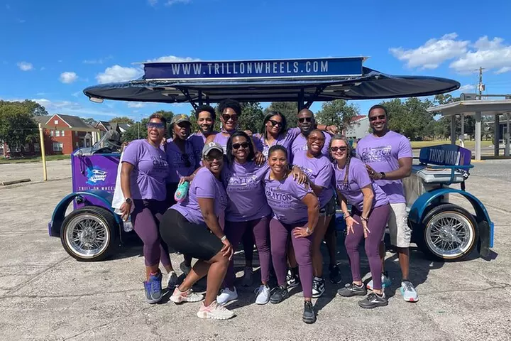 Explore Houston's Hip Hop Culture on a 100% Motorized Party Bike