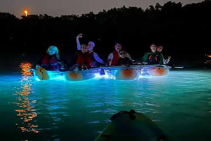 Clear Kayaking Glow Tour in Tampa Riverwalk - Second Medium