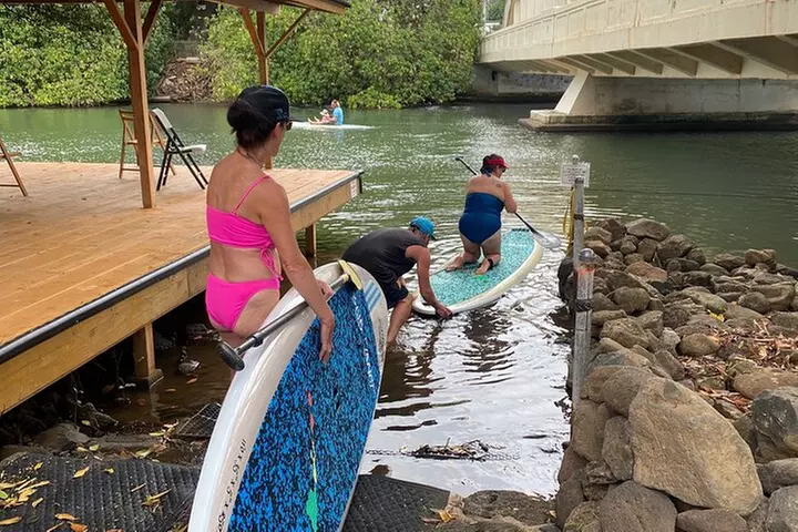 Haleiwa River Paddle Board Rental with Blue Planet Adventure Co.