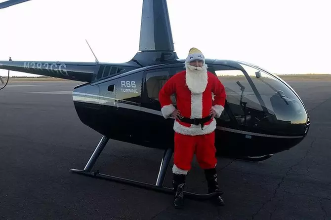 Candy Cane Christmas Light Helicopter Tour - Primary Image