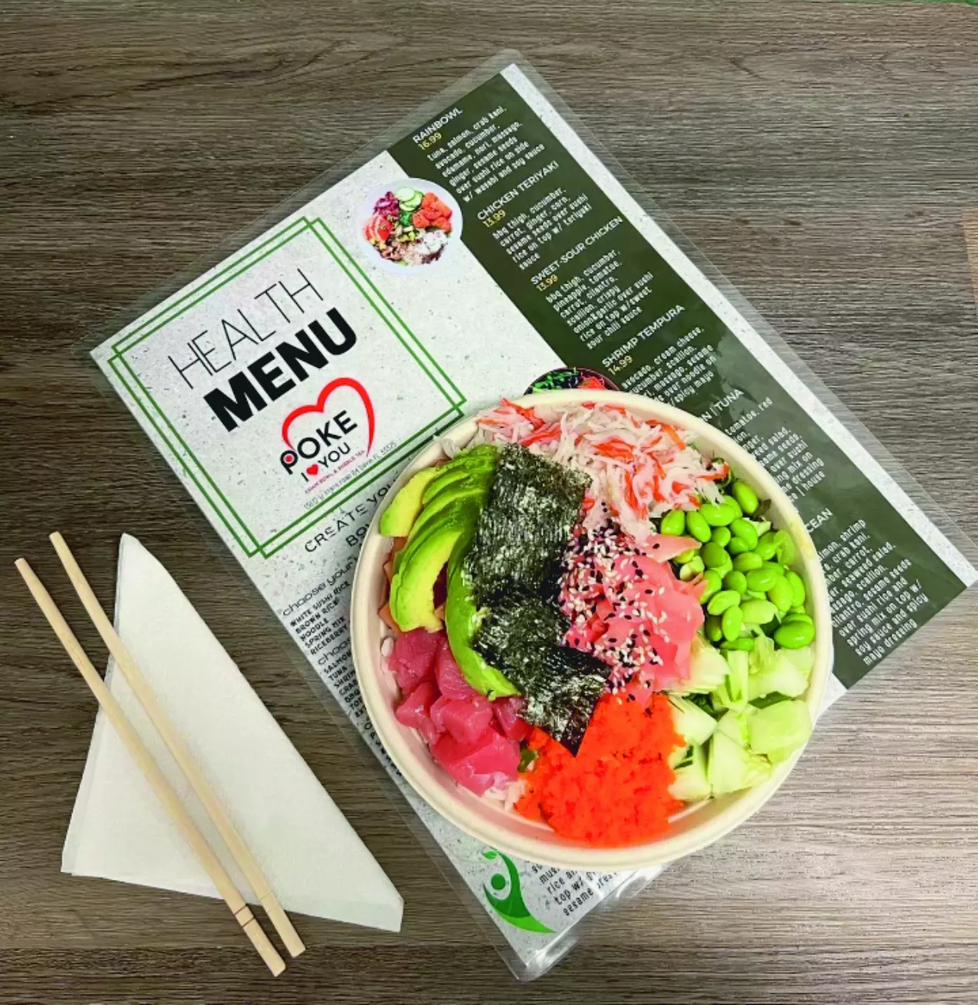 $12.50 For $25 Worth Of Poke Bowls, Ramen, Bubble Tea & More (Also Valid On Take-Out W/Min. Purchase Of $30) - Primary Image