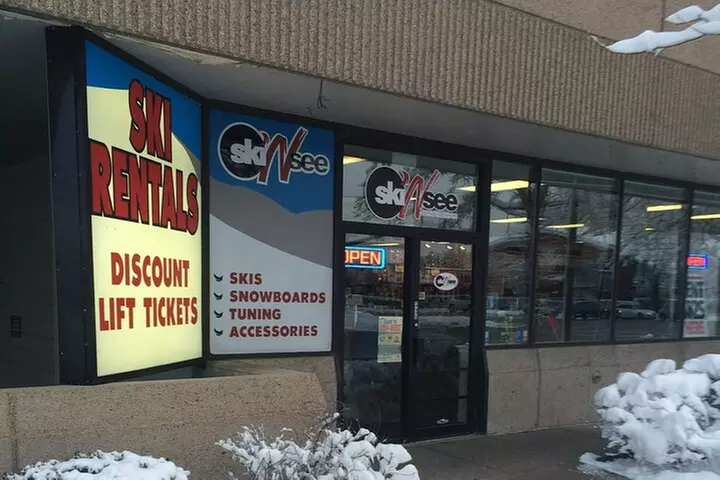 Junior Ski Rental Package for Snowbasin and Powder Mountain