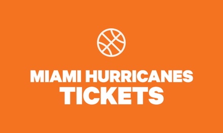 Miami Hurricanes Basketball Seating Chart