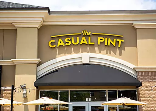 5% Cash Back at The Casual Pint