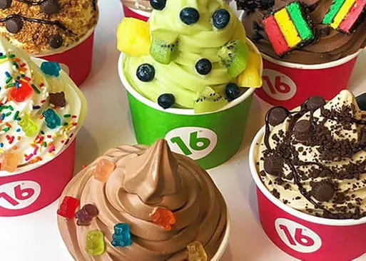5% Cash Back at 16 Handles