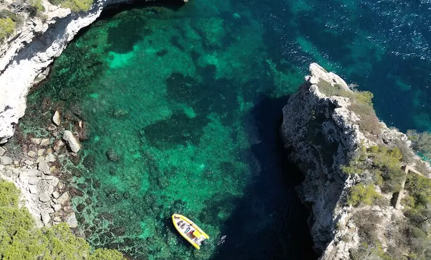 Image 18: Tour en barco Cala Figuera, Es Pontas, Calo de Moro, Cala Marmols