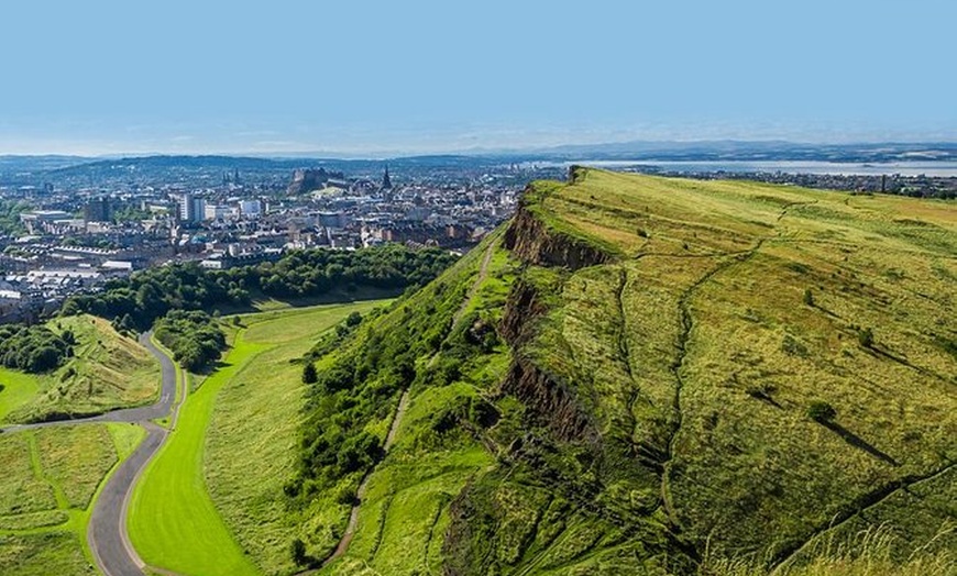 Image 1: 7 Hills of Edinburgh Tour - a half day hiking adventure with mornin...