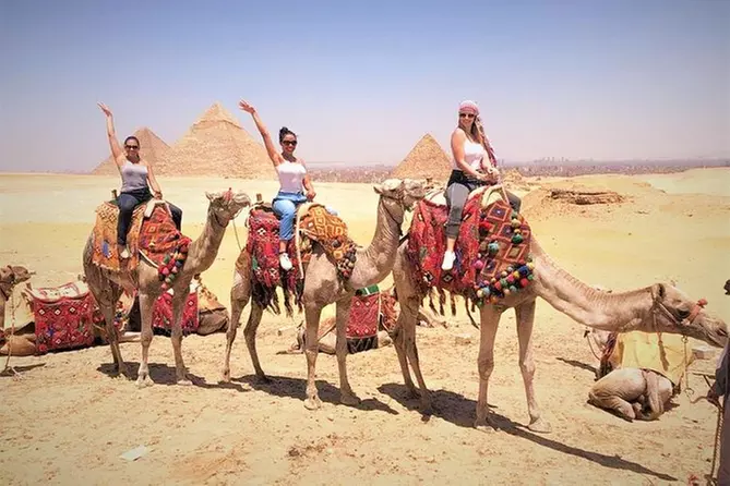 Private Half Day Trip to Giza Pyramids and sphinx with Camel Riding- Guide Inc - Primary Image
