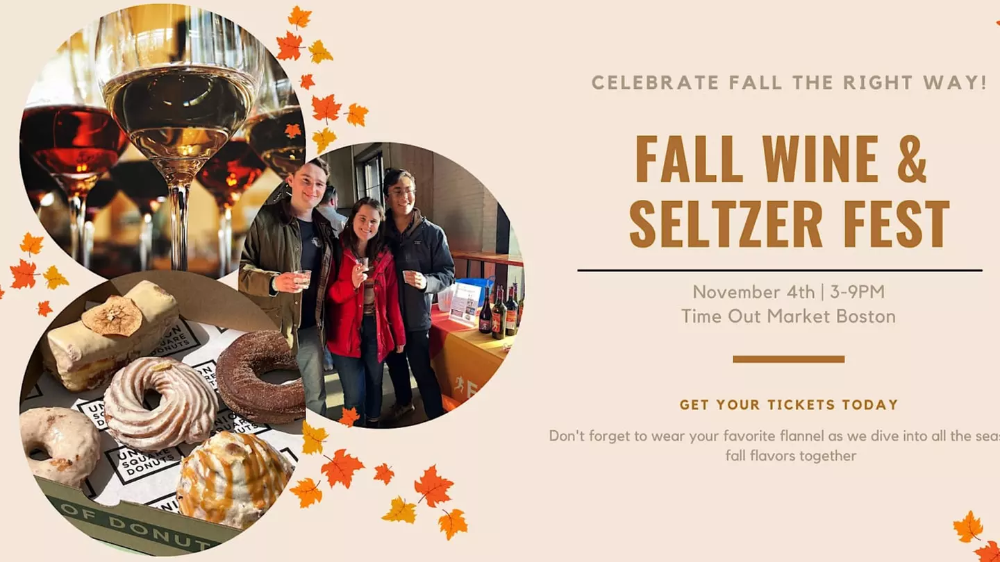 Fall Wine & Seltzer Fest at Time Out Market Boston - Primary Image