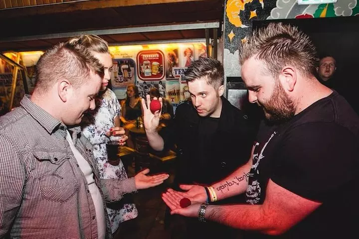 Intimate Magic Show on the Hollywood Walk of Fame