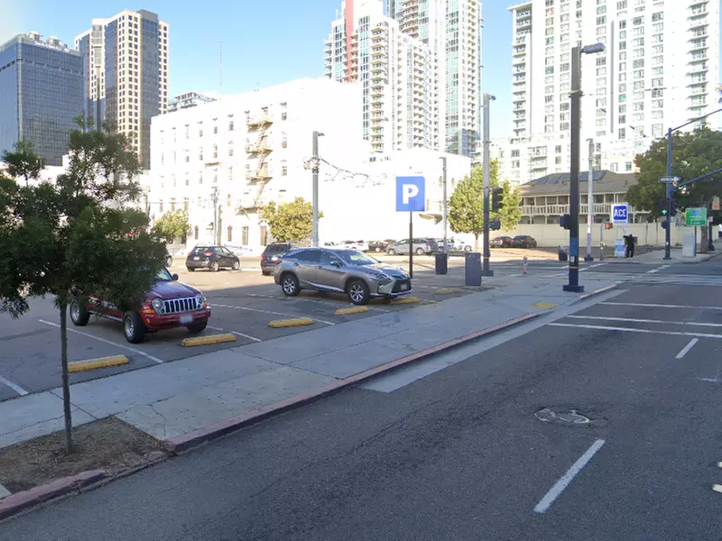 Parking at 11th and C Lot - Second Medium