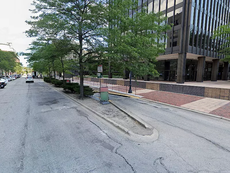 Parking at Orrington Plaza Garage