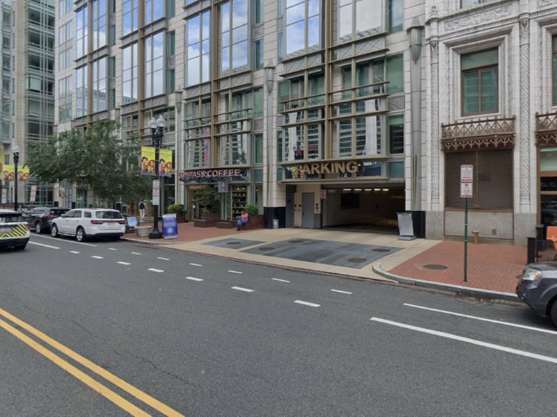 Parking at 575 7th St. NW. Garage