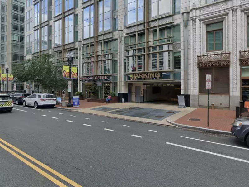 Parking at 575 7th St. NW. Garage